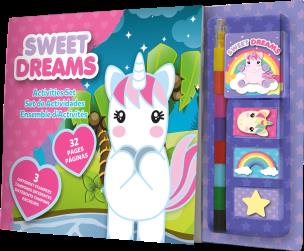 Opakowanie Zestaw kreatywny z pieczątkami Sweet Dreams KL10879