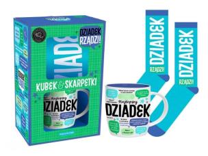 Opakowanie Zestaw kubek + skarpetki Dziadek rządzi