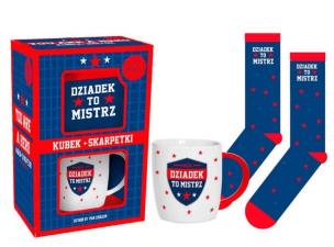 Opakowanie Zestaw kubek + skarpetki My Hero-Dziadek