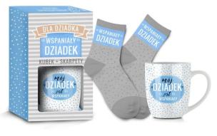 Opakowanie Zestaw kubek + skarpetki Pearl-Dziadek