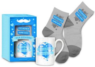 Opakowanie Zestaw kubek + skarpetki With Love-Dziadek