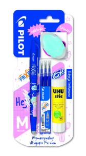 Opakowanie Zestaw Lenka Frixion + wkłady + klej + gumka