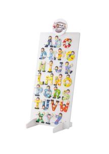 Opakowanie Zestaw literKlauny 144 sztuki