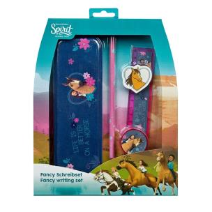 Zestaw przyborów szkolnych Spirit Mustang 5el. Wydawca: Cass Film. Multiszop.pl Opakowanie Zestaw przyborów szkolnych Spirit Mustang 5el