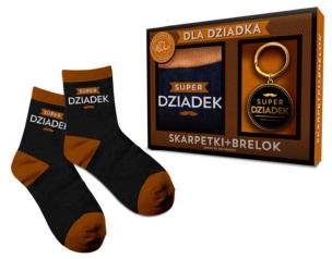 Opakowanie Zestaw skarpetki + brelok So Macho-Dziadek