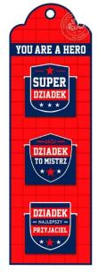 Opakowanie Zestaw zakładek My Hero-Dziadek