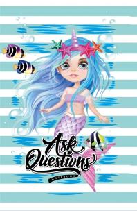 Zeszyt przyjaciółek 135x197/48K TW Syrenka. Wydawca: FreshMail. Multiszop.pl Opakowanie Zeszyt przyjaciółek 135x197/48K TW Syrenka