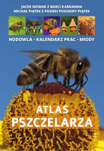 Okładka książki Atlas pszczelarza