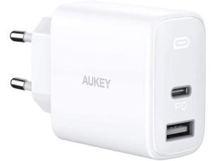 Okładka książki AUEKY PA-F3S ŁADOWARKA SIECIOWA 32W 2XUSB-C PD 3.0