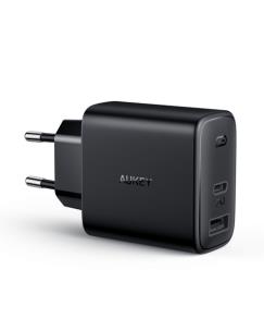 Okładka książki AUEKY PA-F3S ŁADOWARKA SIECIOWA 32W 2XUSB-C PD 3.0