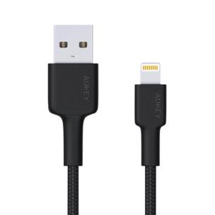 Okładka książki AUKEY CB-AL05 NYLONOWY KABEL LIGHTNING APPLE 2M