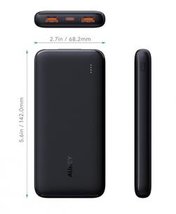 Opakowanie AUKEY POWER BANK PB-N73 10000MAH 3XUSB PD QC 3.0