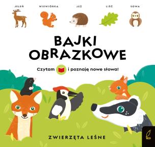 Okładka książki Bajki obrazkowe Zwierzęta leśne