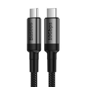 Okładka książki BASEUS KABEL USB-C 3.1CAFULE PD CATKLF-SG1 10GBPS 100W 4K 1M