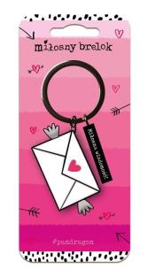 Opakowanie Brelok Love-Wiadomość