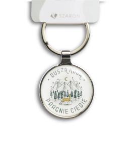 Opakowanie Brelok metalowy srebrny - Dusza moja