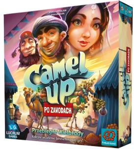 Camel Up: Po zawodach LUCRUM. Wydawca: Lucrum Games. Multiszop.pl Opakowanie Camel Up: Po zawodach LUCRUM