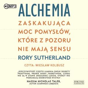 Okładka książki CD MP3 Alchemia. Zaskakująca moc pomysłów, które z pozoru nie mają sensu