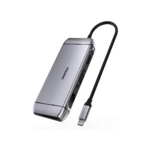 Okładka książki CHOETECH HUB USB-C 9W1 3XUSB 3.0 5GBPS 1 X HDMI 4K@30HZ 1 X VGA RJ45 HUB-M15