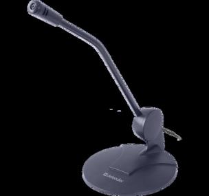 Okładka książki DEFENDER MIKROFON STACJONARNY DO KOMPUTERA 3.5 MM JACK MIC-117 64117