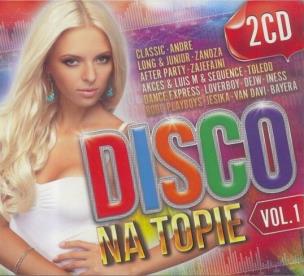 Okładka książki Disco na topie vol.1 (2CD)