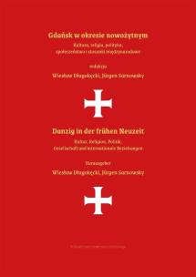 Okładka książki Gdańsk w okresie nowożytnym