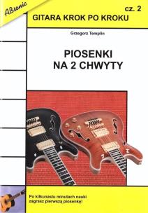 Okładka książki Gitara krok po kroku cz.2 Piosenki na 2... w.2022