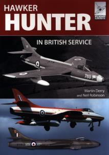 Okładka książki HAWKER HUNTER IN BRITISH SERVI
