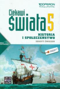 Okładka książki Historia SP 5 Ciekawi świata ćw w.2013 OPERON
