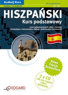 Okładka książki Hiszpański Kurs podstawowy + CD