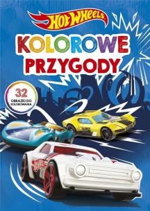 Okładka książki Hot Wheels Kolorowe przygody