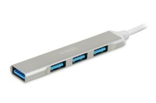 Opakowanie HUB I-BOX 4-PORTOWY USB3.0 + USB 2.0, SLIM
