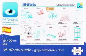 Okładka książki iM-Words Puzzle 96 Hiszpański - Dom