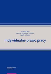 Okładka książki Indywidualne prawo pracy