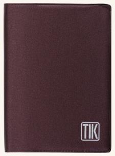 Opakowanie Kalendarz 2019 TIK kieszonkowy metalic bordo