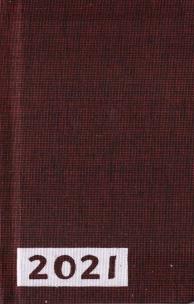 Okładka książki Kalendarz 2021 Tygodniowy Płótno MIX