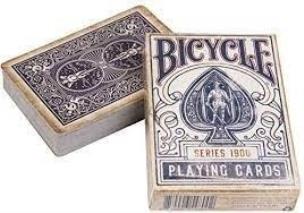 Opakowanie Karty 1900 Series Blue Vintage BICYCLE