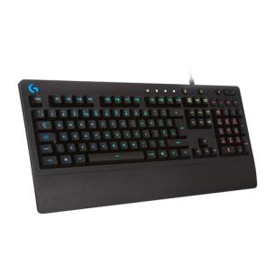 Okładka książki Klawiatura Logitech  920-008093 (mechaniczna; USB 2.0; (US); kolor czarny)