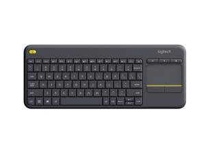 Okładka książki Klawiatura Logitech K400 920-007145 (USB 2.0; kolor czarny