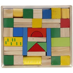 Opakowanie Klocki drewniane 39 elementów
