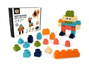 Opakowanie Klocki miękkie 33 elementy