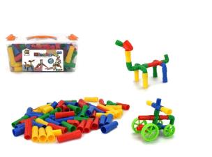 Opakowanie Klocki rury w kuferku 112 elementów