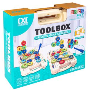 Opakowanie Klocki zębate 216 elementów CXL200-70B AN09