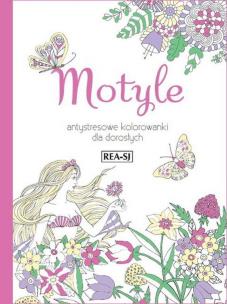 Okładka książki Kolorowanki dla dorosłych Motyle