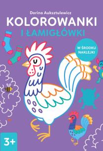 Okładka książki Kolorowanki i łamigłówki 3+