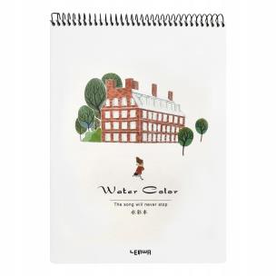 Opakowanie Kołoszkicownik 24k A4 budynek z cegły