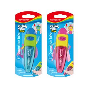 Opakowanie Korektor w taśmie Keyroad pióro 5mm x 6m blister