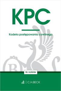 Okładka książki KPC. Kodeks postępowania cywilnego