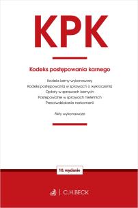 Okładka książki KPK. Kodeks postępowania karnego oraz ustawy towarzyszące