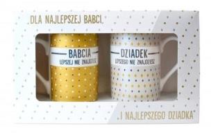 Opakowanie Kubek komplet Q 877 Dzień Babci i Dziadka 2022